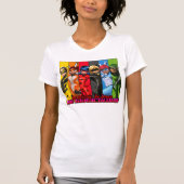 Wees sterk, wees moedig, wees wonderbaarlijk t-shirt (Voorkant)