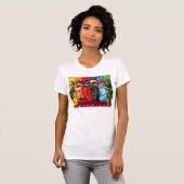 Wees sterk, wees moedig, wees wonderbaarlijk t-shirt (Voorkant volledig)