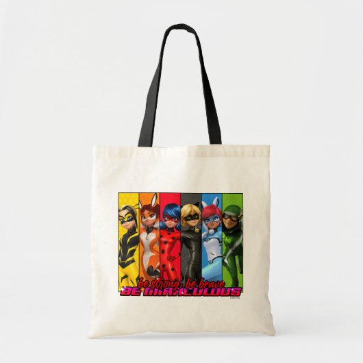 Wees sterk, wees moedig, wees wonderbaarlijk tote bag (Voorkant)