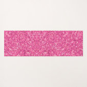 Wees sterker dan uw excuses roze sequenties yogamat (Achterkant (horizontaal))