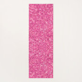 Wees sterker dan uw excuses roze sequenties yogamat (Achterkant)