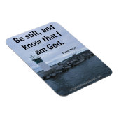 Wees stil en ken bijbelprijsopgave magneet (Rechterzijde)