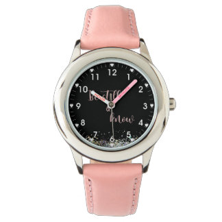 Wees stil en ken de Schrift Quote Horloge