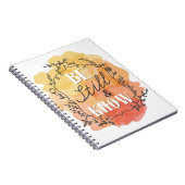 Wees stil en ken notebook notitieboek (Rechterzijde)