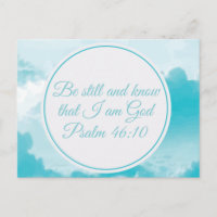 Wees stil en ken prachtige Christelijke Bijbelse V