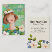 Wees stil en ken Visitekaartje (Voorkant / Achterkant)