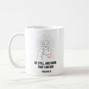 Wees stil en weet dat ik Christelijk ben Koffiemok