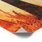Wees stil en weet dat ik God ben Bijbelvers Psalm  Poster (Hoek)
