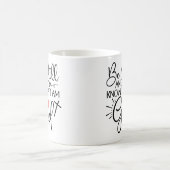 Wees stil en weet dat ik God ben Koffiemok (Center)