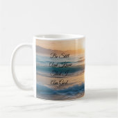 "Wees stil en weet dat ik God ben" Koffiemok (Links)