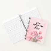 Wees stil en weet dat ik God ben Notitieboek (Binnen)