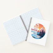 Wees stil en weet dat ik God Bijbelse Verse ben Notitieboek (Binnen)