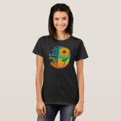 Wees stil en weet dat ik God Bijbelse Verse ben T-shirt (Voorkant volledig)