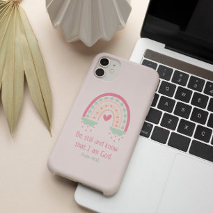 Wees stil en weet dat ik God Psalms iPhone case be