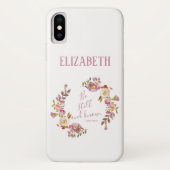 Wees stil en weet het Case-Mate iPhone case (Achterkant)