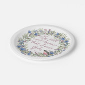 Wees stil en weet - Psalm 46:10 Papieren Bordje (Gekanteld)