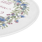 Wees stil en weet - Psalm 46:10 Snijplank (Hoek)