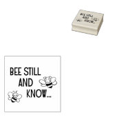 WEES STIL EN WEET... RUBBERSTEMPEL (Gestempeld)