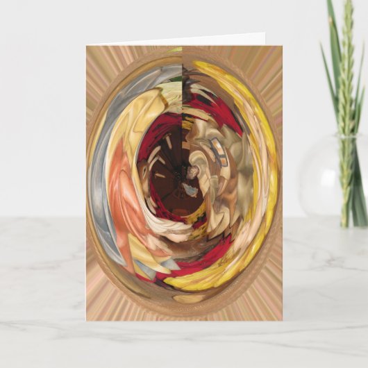 Wees stil - Geboorte Feestdagen Kaart (Voorkant)