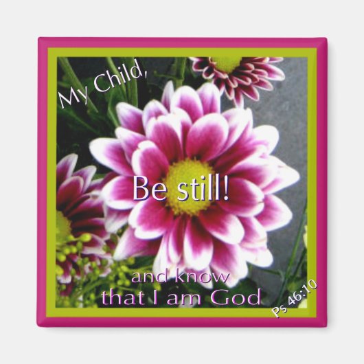 Wees stil! magneet (Voorkant)