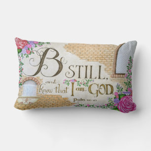 Wees stil, Psalm 46:10 - Worpillow Kussen