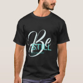 "Wees STIL voor de HEER" Christelijk T-shirt (Voorkant)