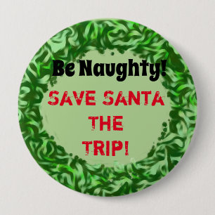 "Wees stout" Button