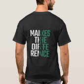 Wees stout ontwerp t-shirts (Achterkant)