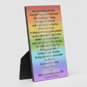 Wees transparant fotoplaat (Zijkant)