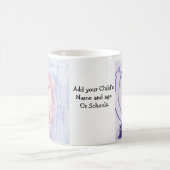 Wees trots op je kind en voeg 2 kunstwerken toe aa koffiemok (Center)