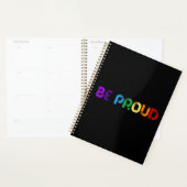 Wees trots op LGBT Gay Pride Planner (Display)