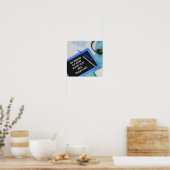 Wees trots op uw harde, Motivatie werk Poster (Keuken)