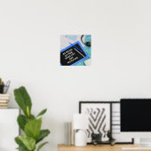 Wees trots op uw harde, Motivatie werk Poster (Thuiskantoor)