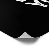 Wees trots op wie je grappig bent als Pun Dark BG Poster (Hoek)