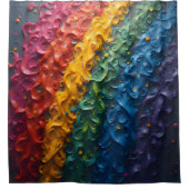 Wees trots regenboog douchegordijn (Voorkant)