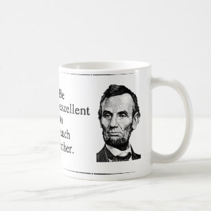 Wees uitmuntend voor elkaar koffiemok