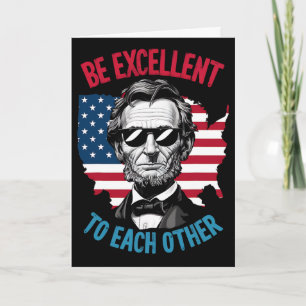 Wees Uitstekend Voor Elkaar Vs Kaart Vlag Abe Abra