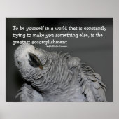 Wees uw eigen prijsopgave voor het Inspirerend Cut Poster (Voorkant)