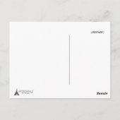 Wees uw eigen soort mooi, met de hand geschreven briefkaart (Achterkant)