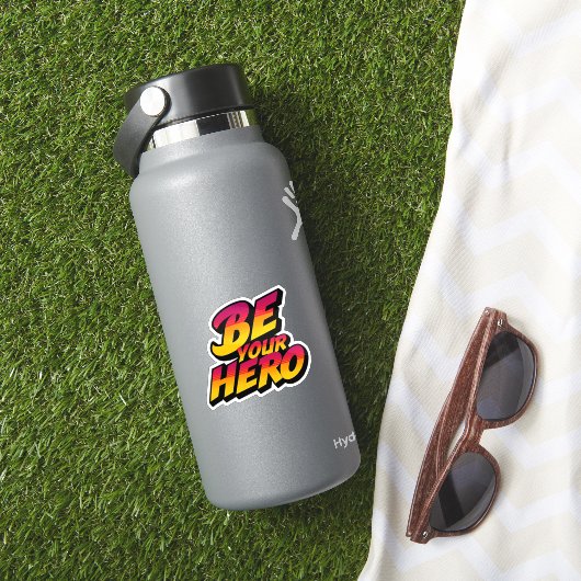 Wees uw Sticker Hero Design (HydroFlask Insitu)