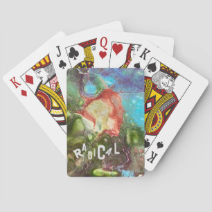 Wees vaag - wees RADICAL! Tote bag Pokerkaarten