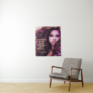 Wees van Goed Comfort Motivatie Woord Wandkleed