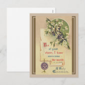 Wees van goede naam feestdagenkaart (Voorkant / Achterkant)