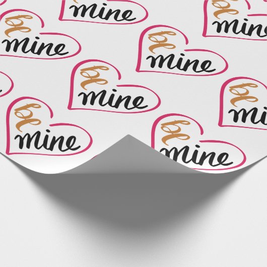 Wees Van Mij Cadeaupapier (Hoek)