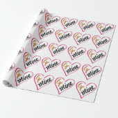 Wees Van Mij Cadeaupapier (Uitgerold)