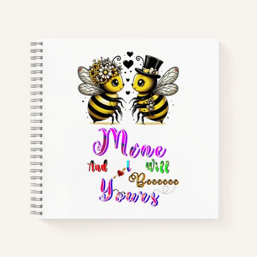 Wees van mij en ik zal de jouwe zijn notitieboek (Voorkant)