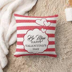 Wees van mij Gelukkige Valentijnsdag Hart Krijt St Kussen