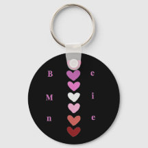 Wees Van Mij Minimaal Hart Stack Valentijn T-Shirt