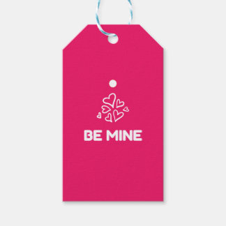Wees Van Mij Roze Harten Valentijnsdag Cadeaubijsc Cadeaulabel