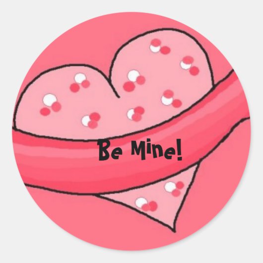 Wees van mij! - stickers (Voorkant)